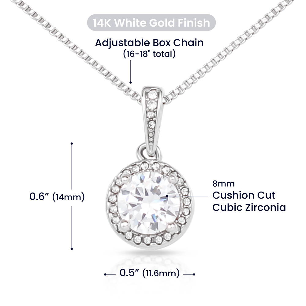 Mother's Day You Mean More than Diamonds with Eternal Hope Necklace