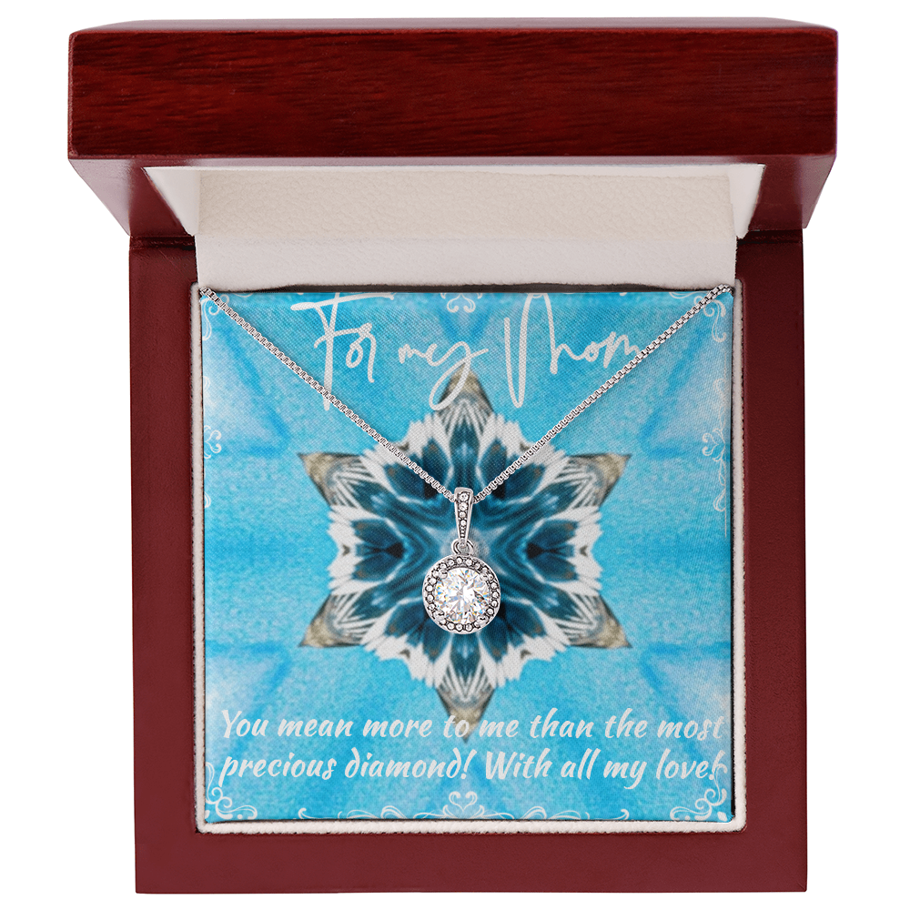 Mother's Day You Mean More than Diamonds with Eternal Hope Necklace