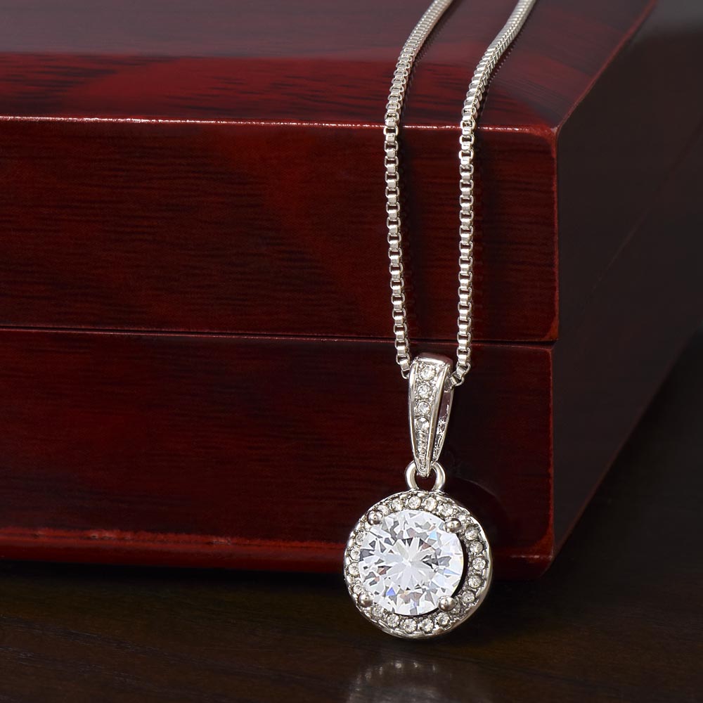 Have a Happy Mother's Day with Red Hearts and Eternal Hope Necklace