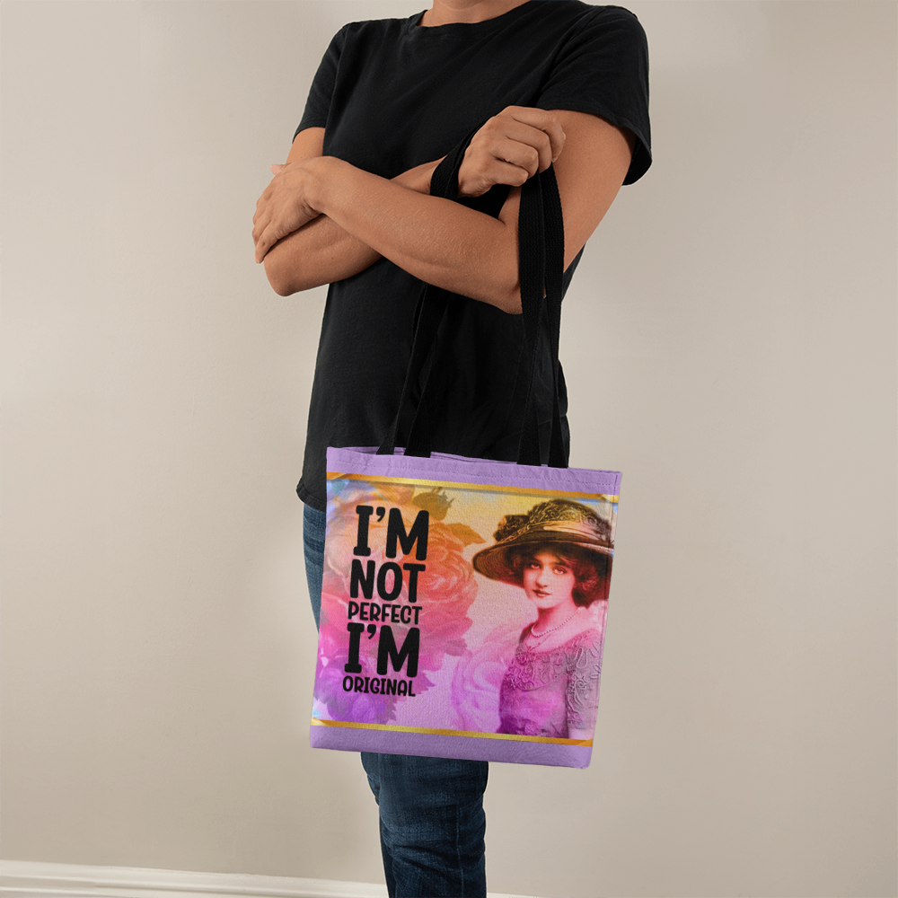 I'm Not Perfect I'm Original Lavender Classic Tote Bag
