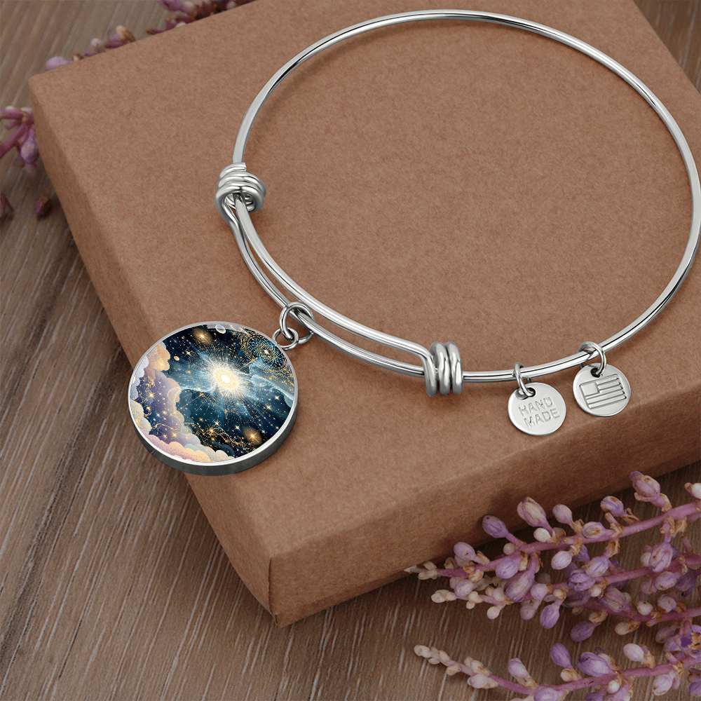 Cosmic Universe Round Luxury Graphic Bracelet