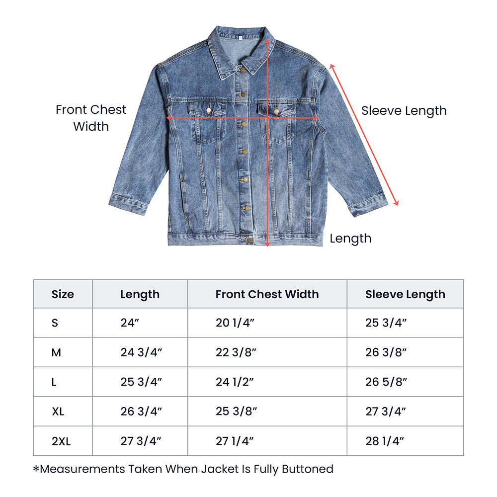 Buckle Up! 4-wheel Drive Men's DTG Denim Jacket