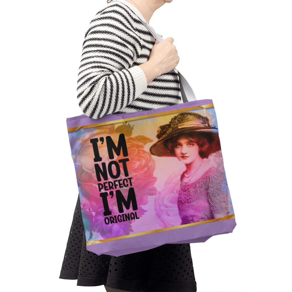 I'm Not Perfect I'm Original Lavender Classic Tote Bag