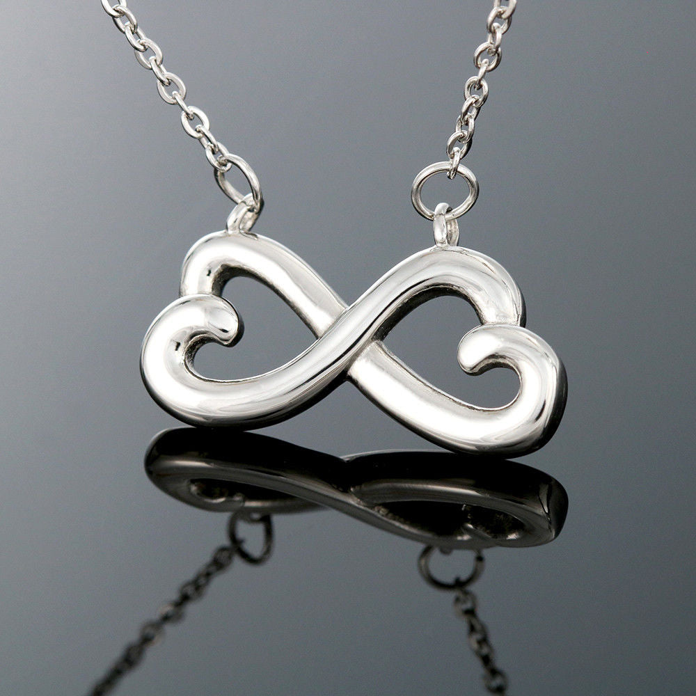 You Are My Forever and Ever Card with Endless Love Necklace and Gift Box