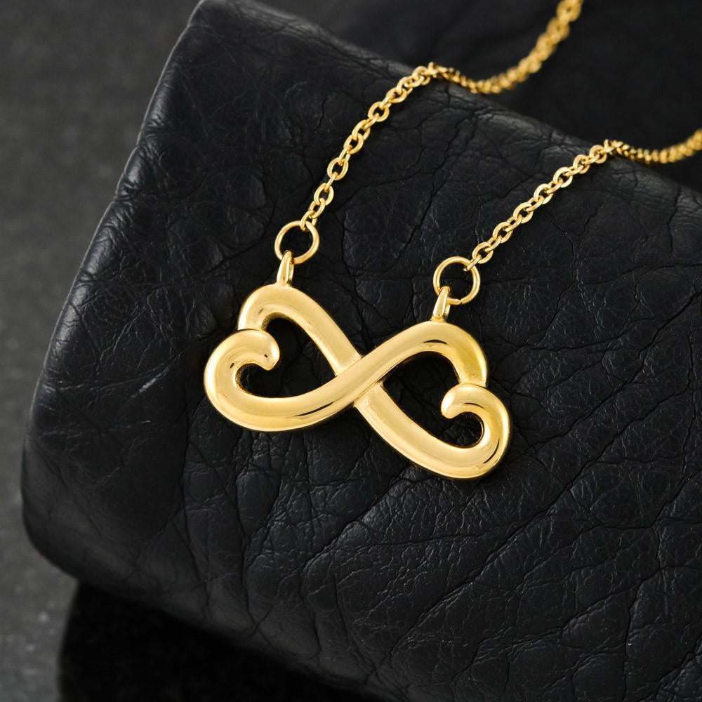 You Are My Forever and Ever Card with Endless Love Necklace and Gift Box