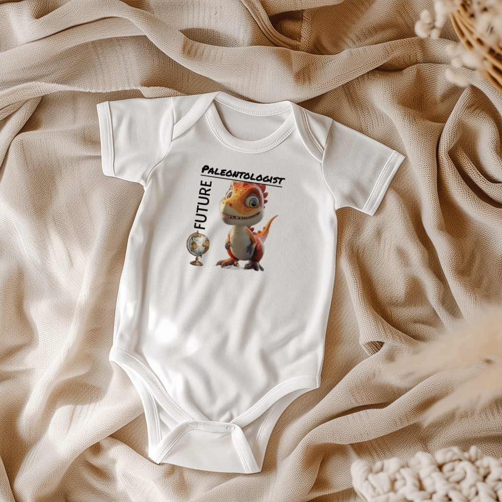 Future Paleontologist Gerber Onesie Baby Short Sleeve Romper