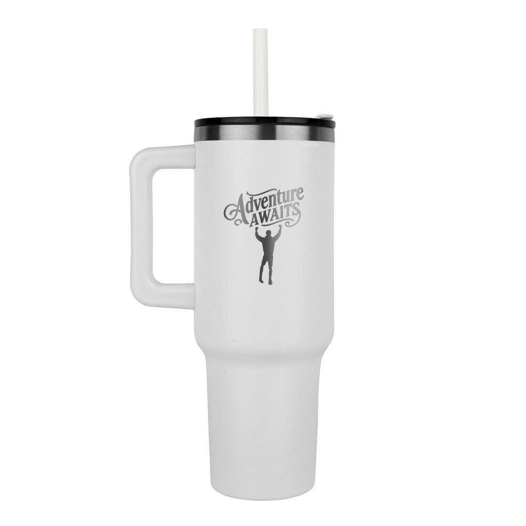 Adventure Awaits Pinnacle Engraved 40 oz Tumbler