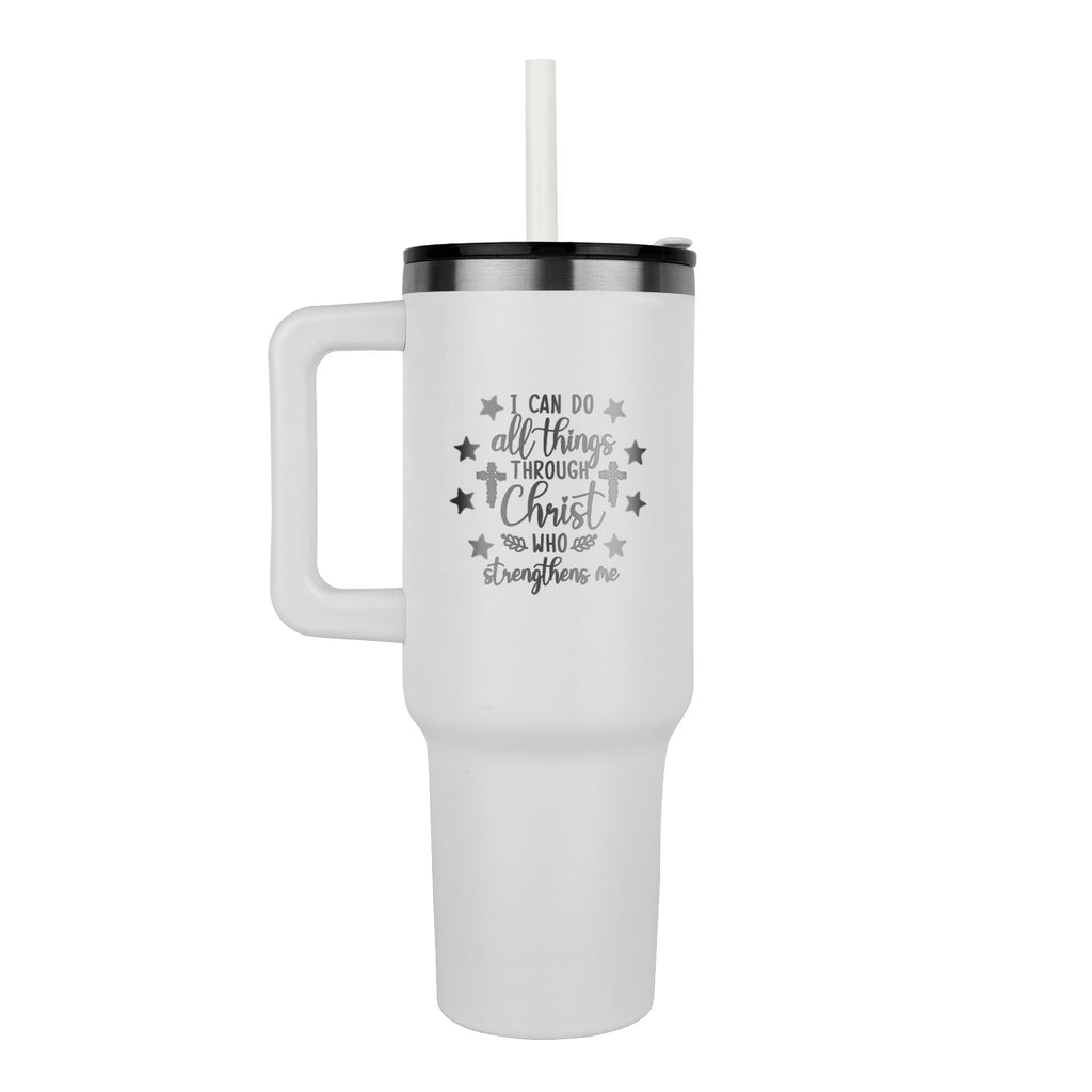I Can Do All Things Through Christ Pinnacle 40 oz Tumbler