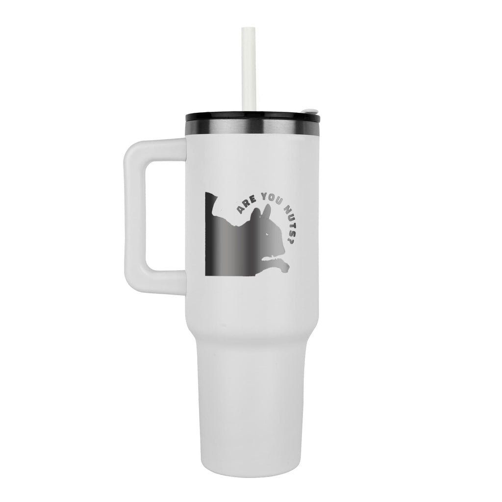 Are You Nuts? Funny Squirrel Pinnacle 40 oz Engraved Tumbler