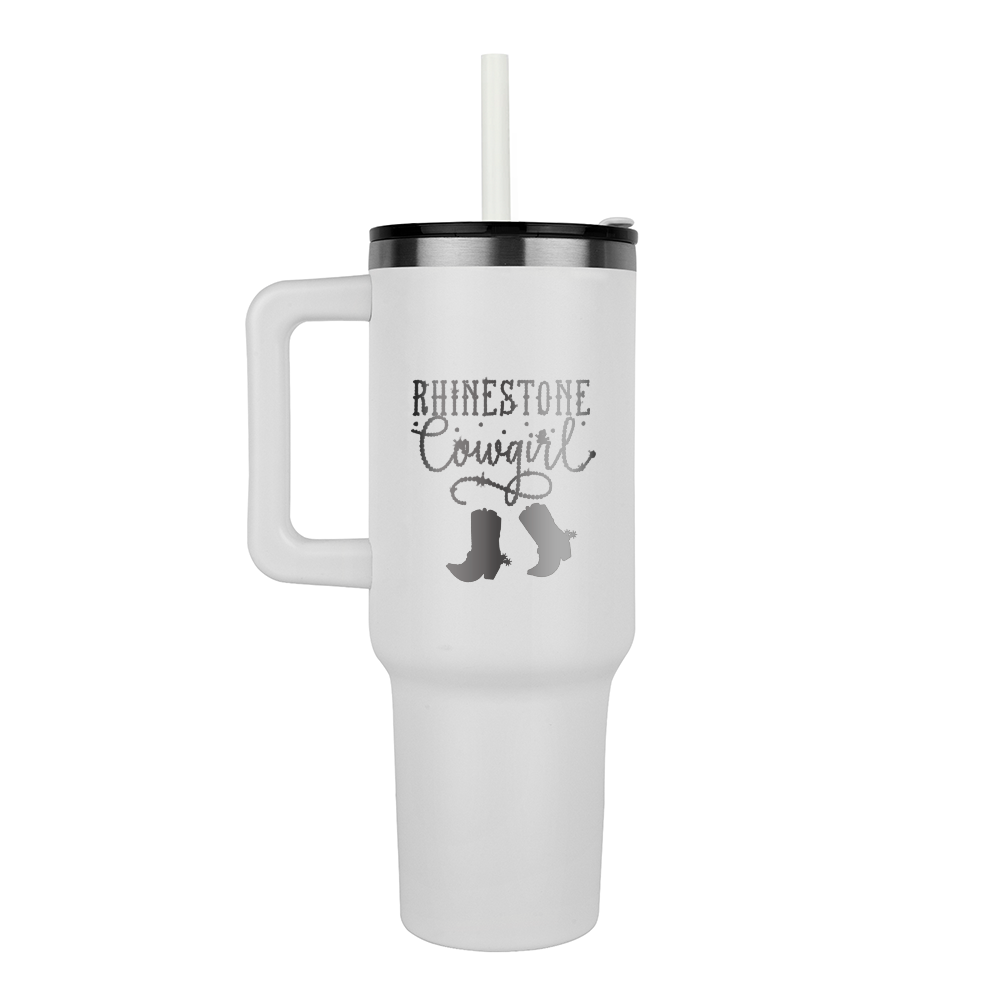 Rhinestone Cowgirl Boots Pinnacle 40oz Tumbler