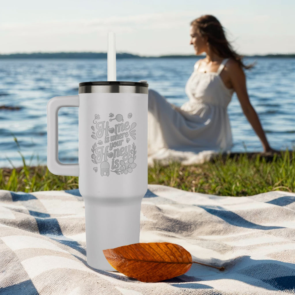 Home is Where Your Honey Is Pinnacle 40 oz Tumbler