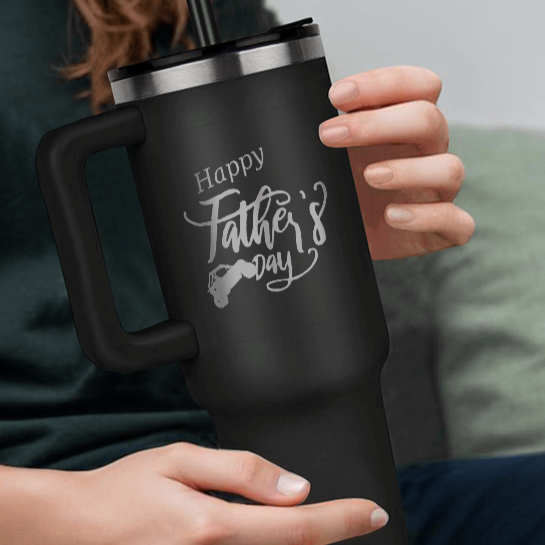 Happy Father's Day with Razor Pinnacle 40oz Tumbler