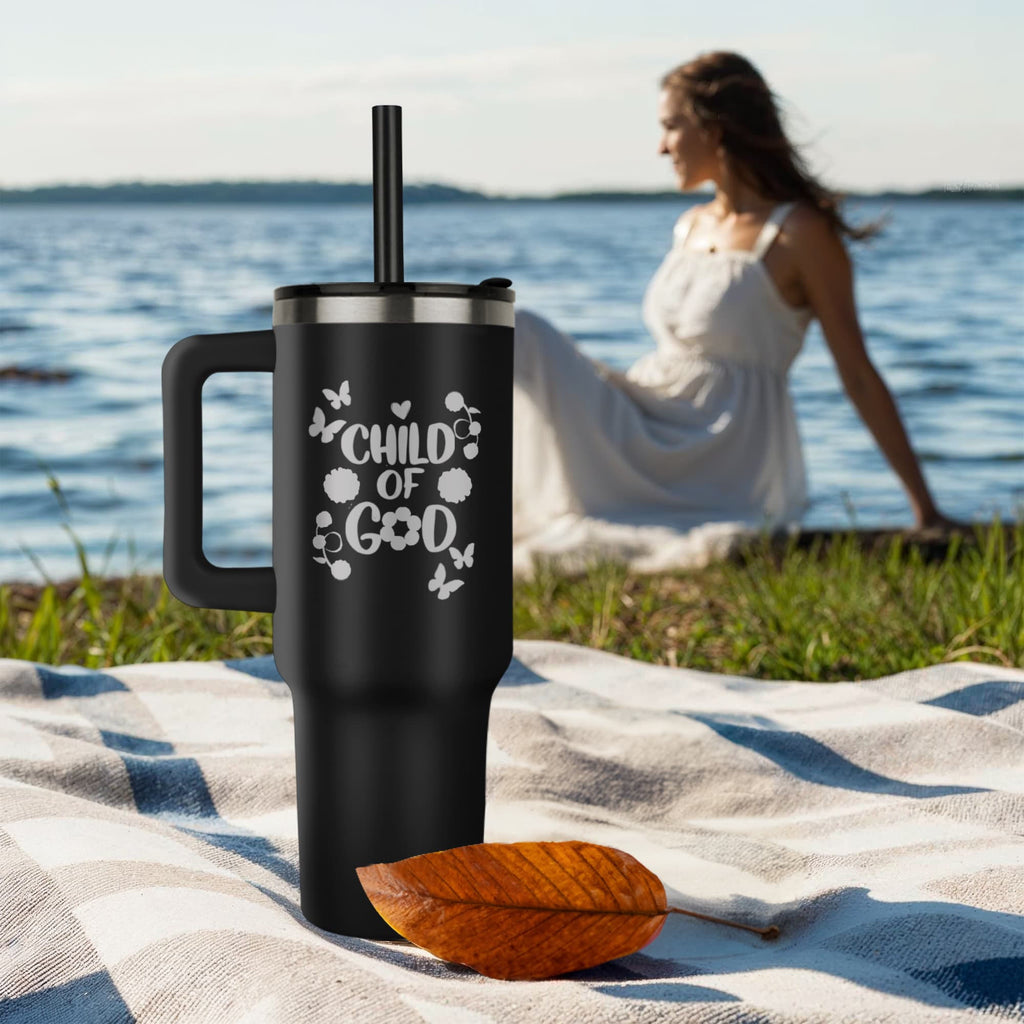 Child of God Religious Engraved Pinnacle 40 oz Tumbler