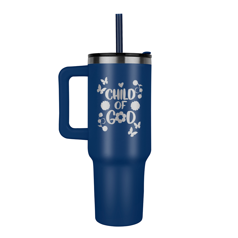Child of God Religious Engraved Pinnacle 40 oz Tumbler