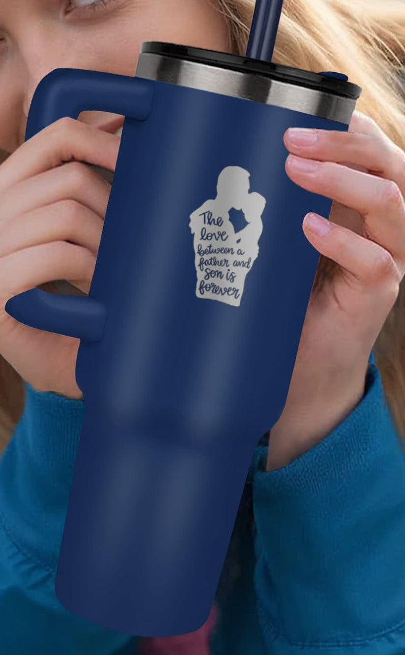 The Love Between Father & Son is Forever Pinnacle 40 oz Tumbler
