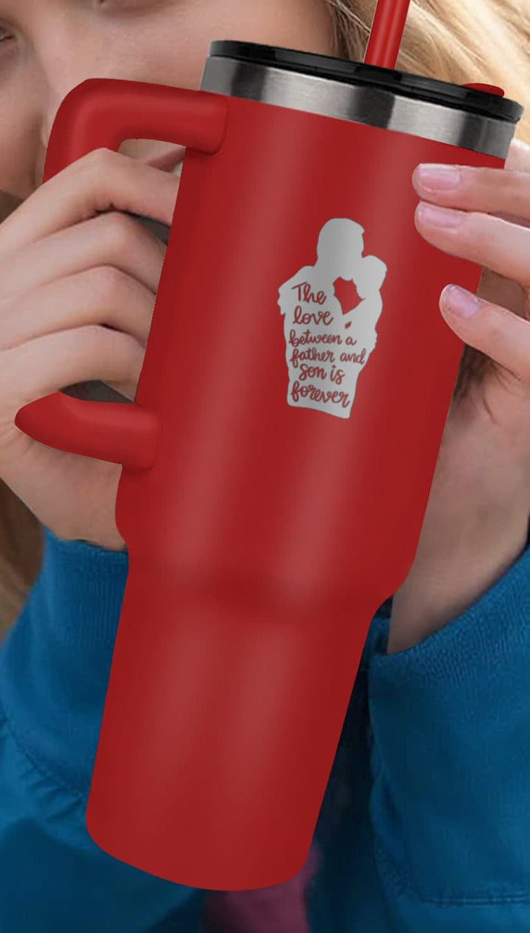 The Love Between Father & Son is Forever Pinnacle 40 oz Tumbler