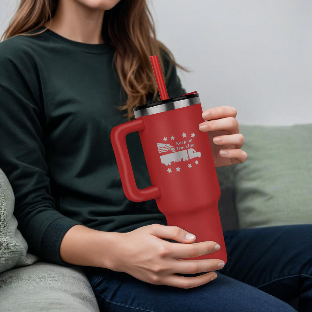 Keep on Trucking USA Pinnacle 40 oz Tumbler