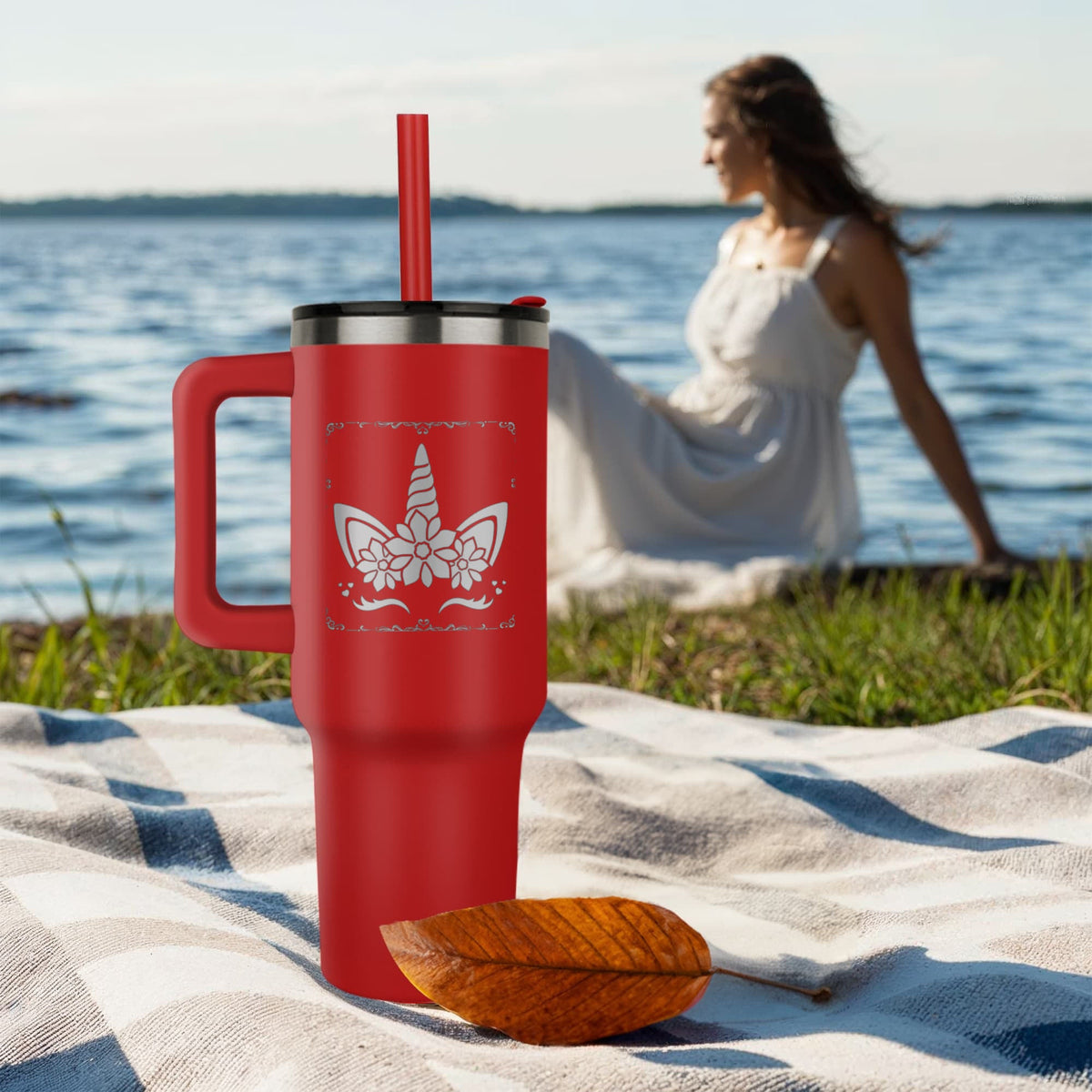 Magical Unicorn Engraved Pinnacle 40 oz Tumbler