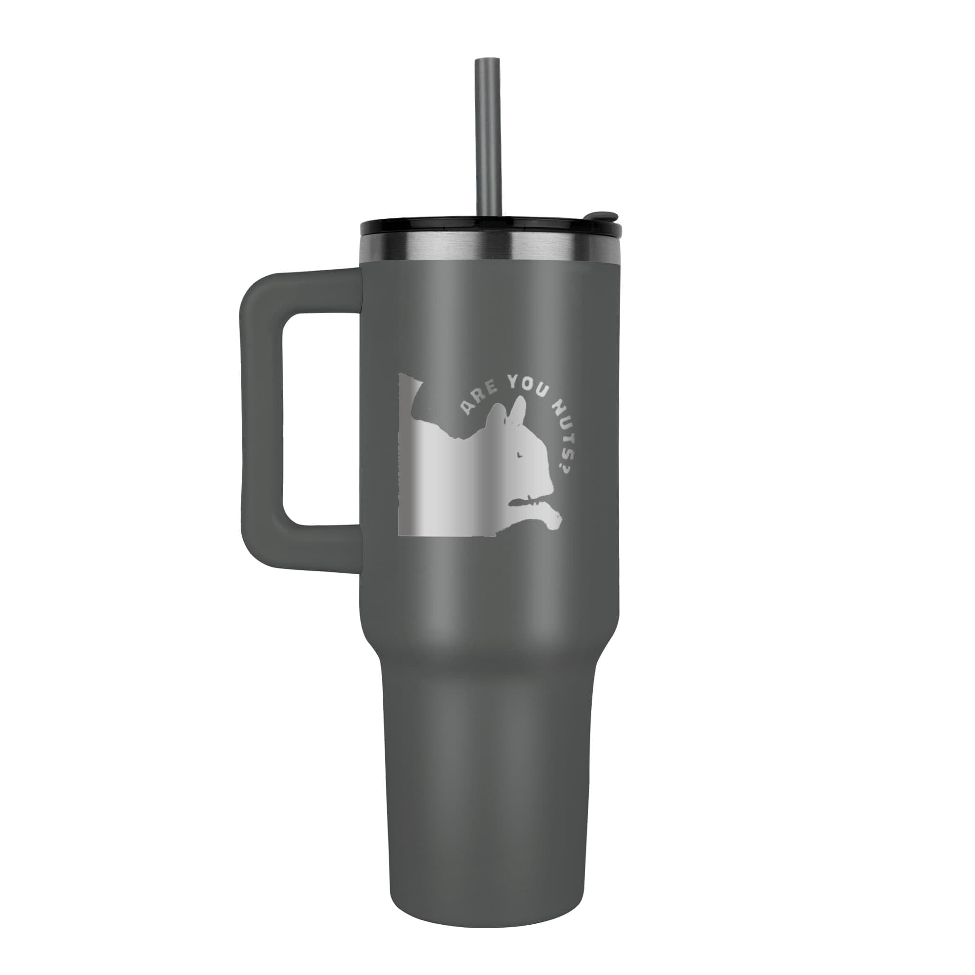Are You Nuts? Funny Squirrel Pinnacle 40 oz Engraved Tumbler