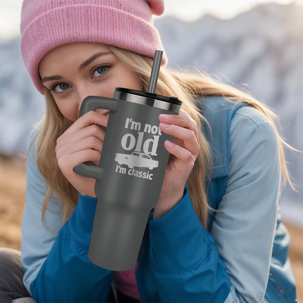 I'm Not Old I'm Classic Car Pinnacle 40oz Tumbler