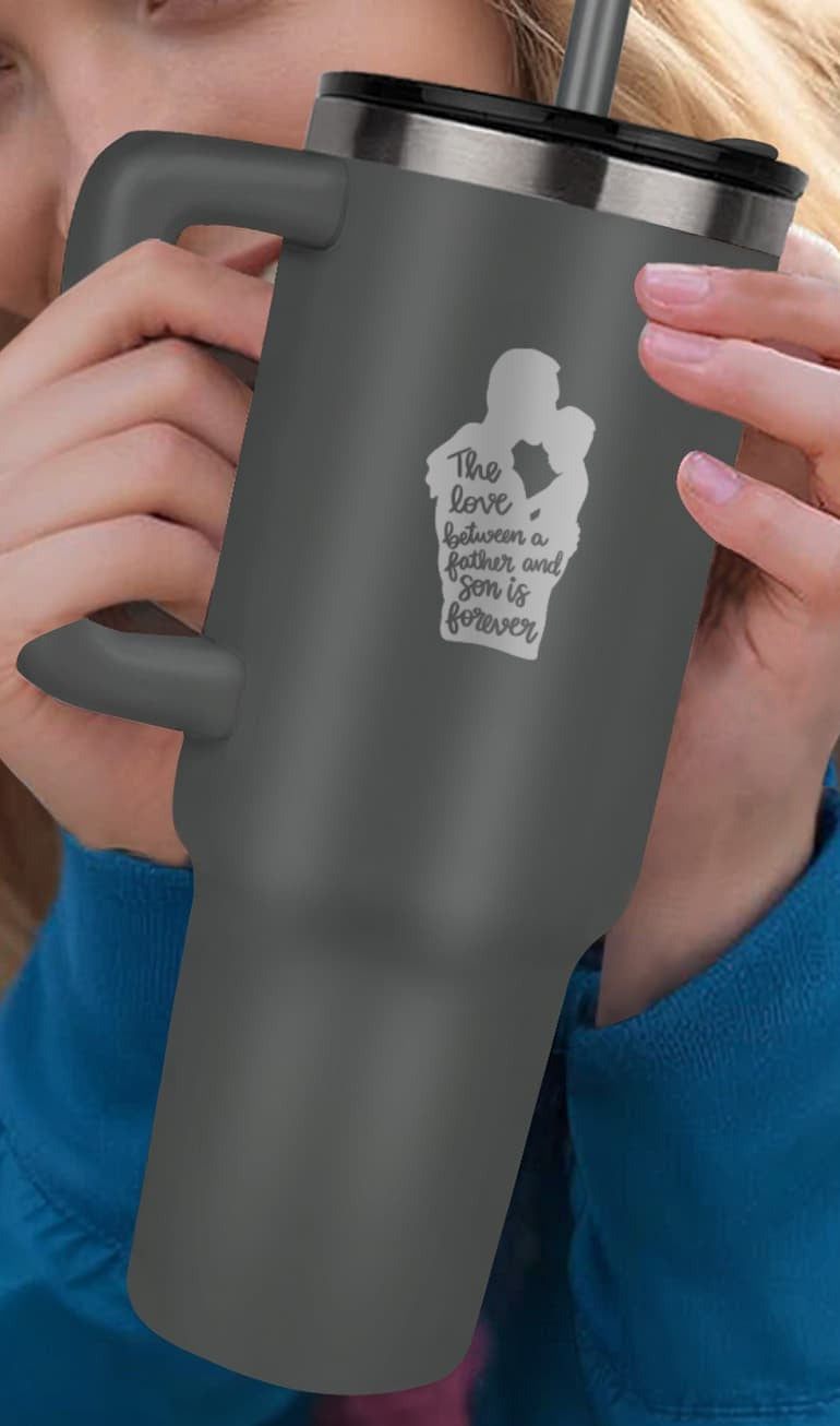 The Love Between Father & Son is Forever Pinnacle 40 oz Tumbler