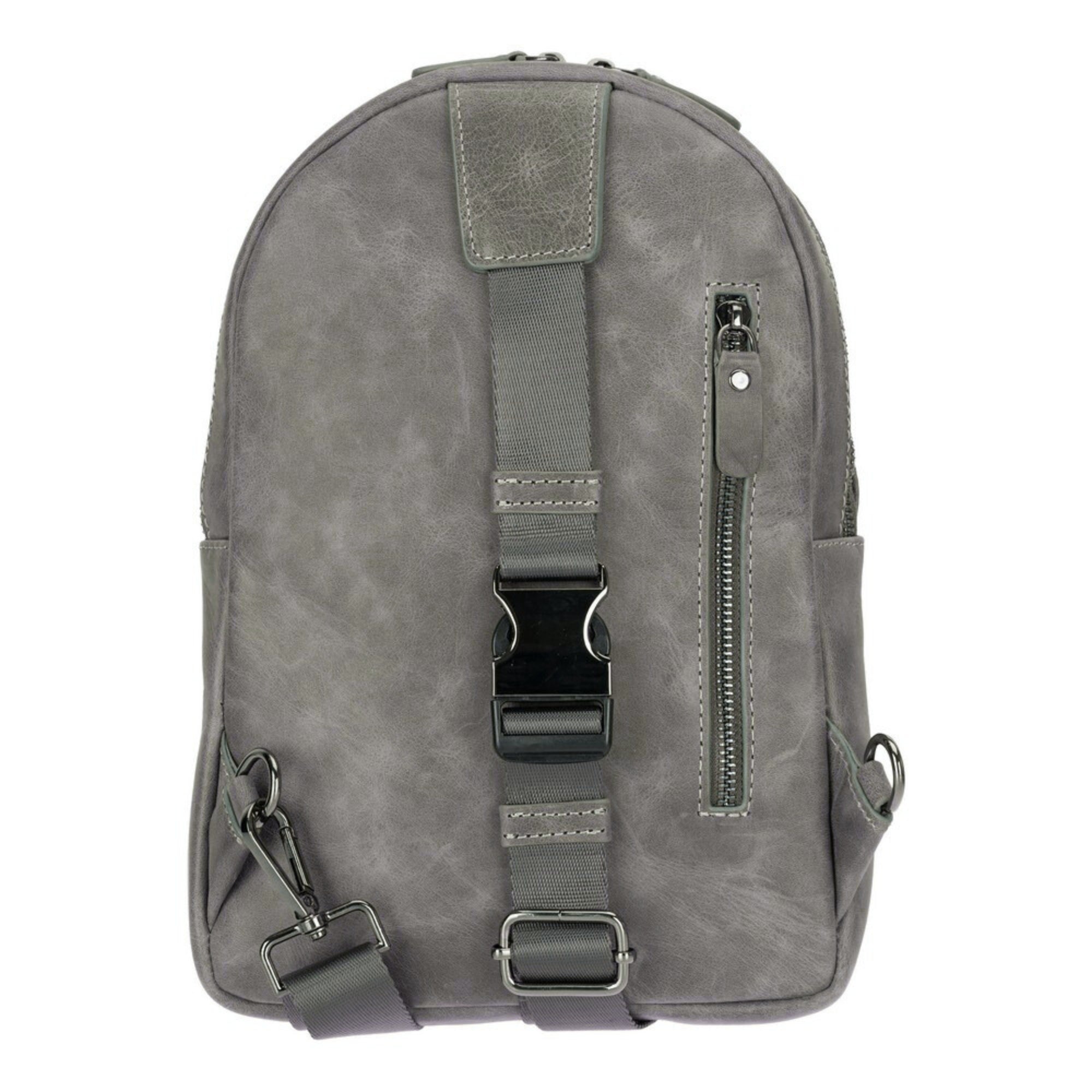 Athens Unisex Leather Cross Bag