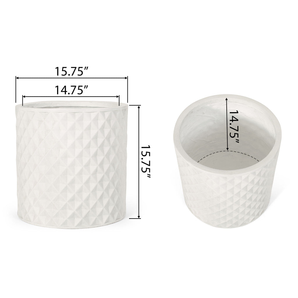 Planter - Antique White