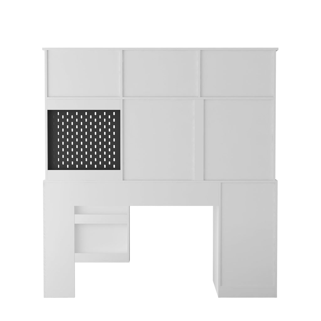 L Shaped Desk with outlet, Computer Desk with Drawers, Bookshelf, Modern Corner Desk, Home Office Desk,L-Shaped Study Table Writing Desk,Corner Gaming Computer Desk with Storage