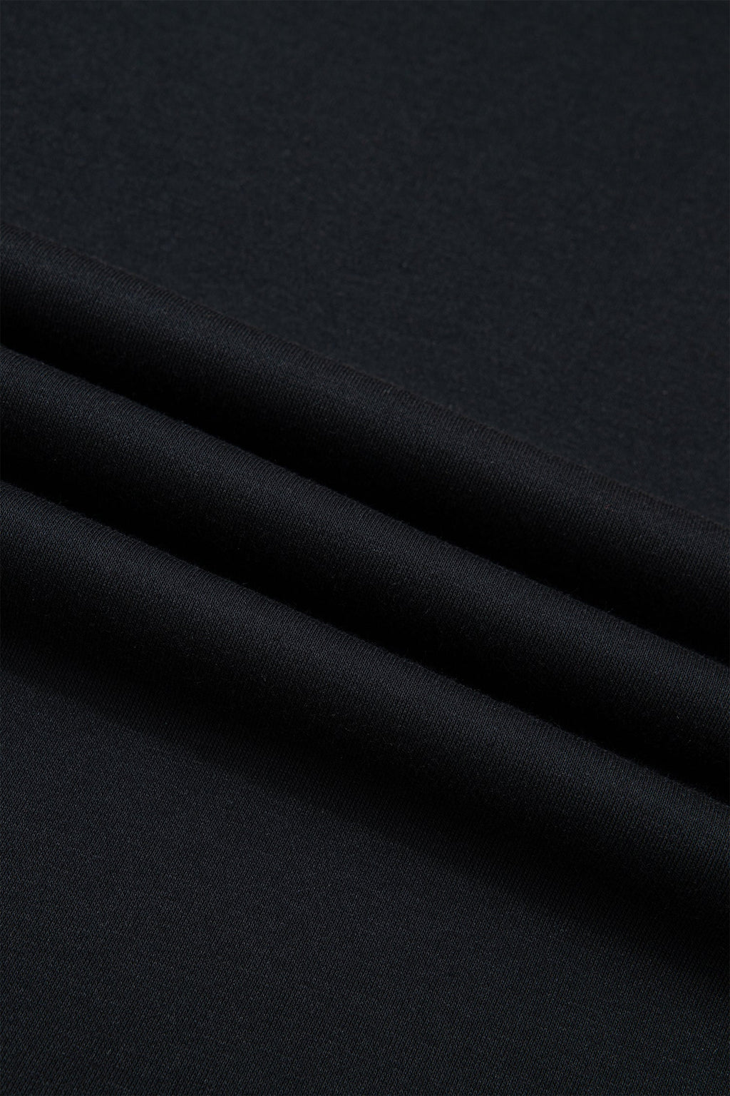 Solid Drop Shoulder Long Sleeve Top