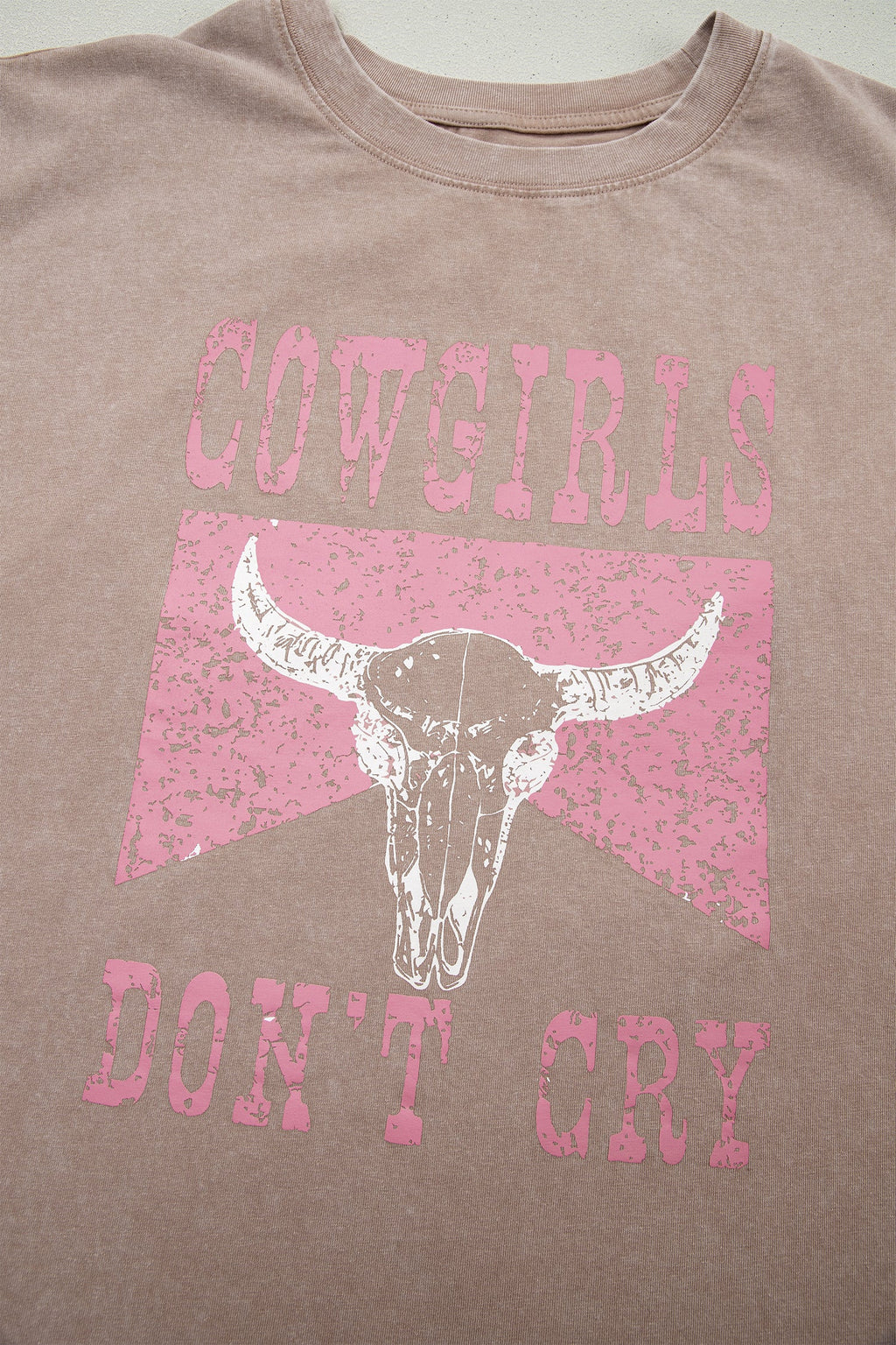 Western Cowgirls Don't Cry Graphic Tank Top