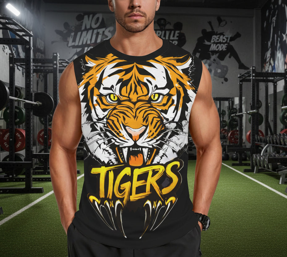 Ferocious Tigers Fan Sleeveless Shirt
