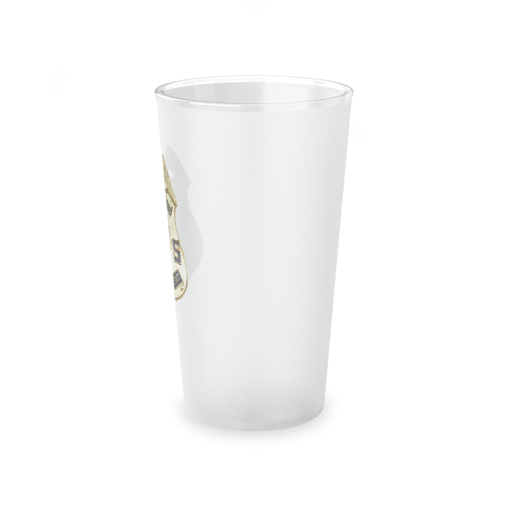 CGIS Badge - Frosted Pint Glass, 16oz