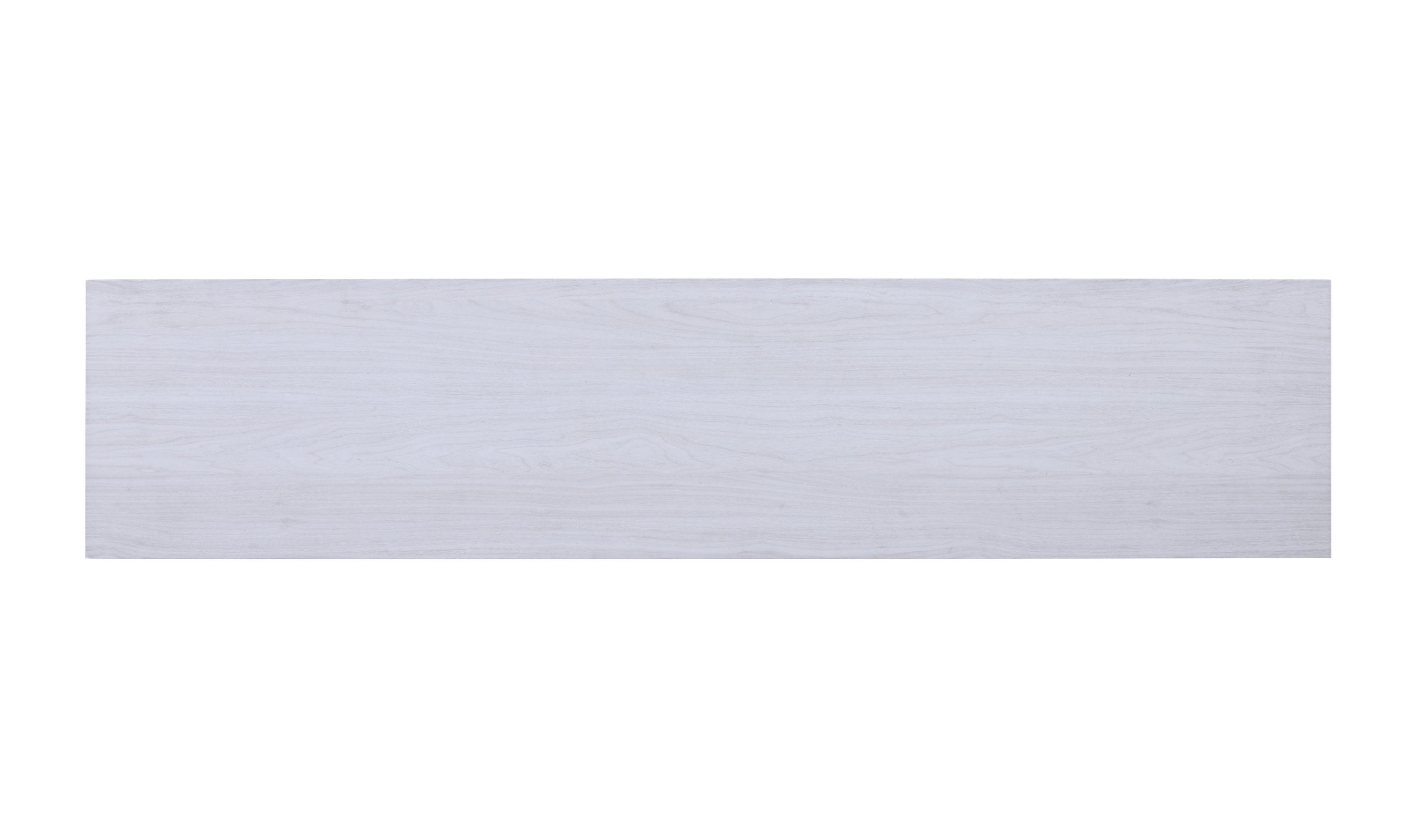 Ambrose 70'W White Walnut Finish Fireplace Console TV Stand with Heater, LED Light, Cabinets, Shelves