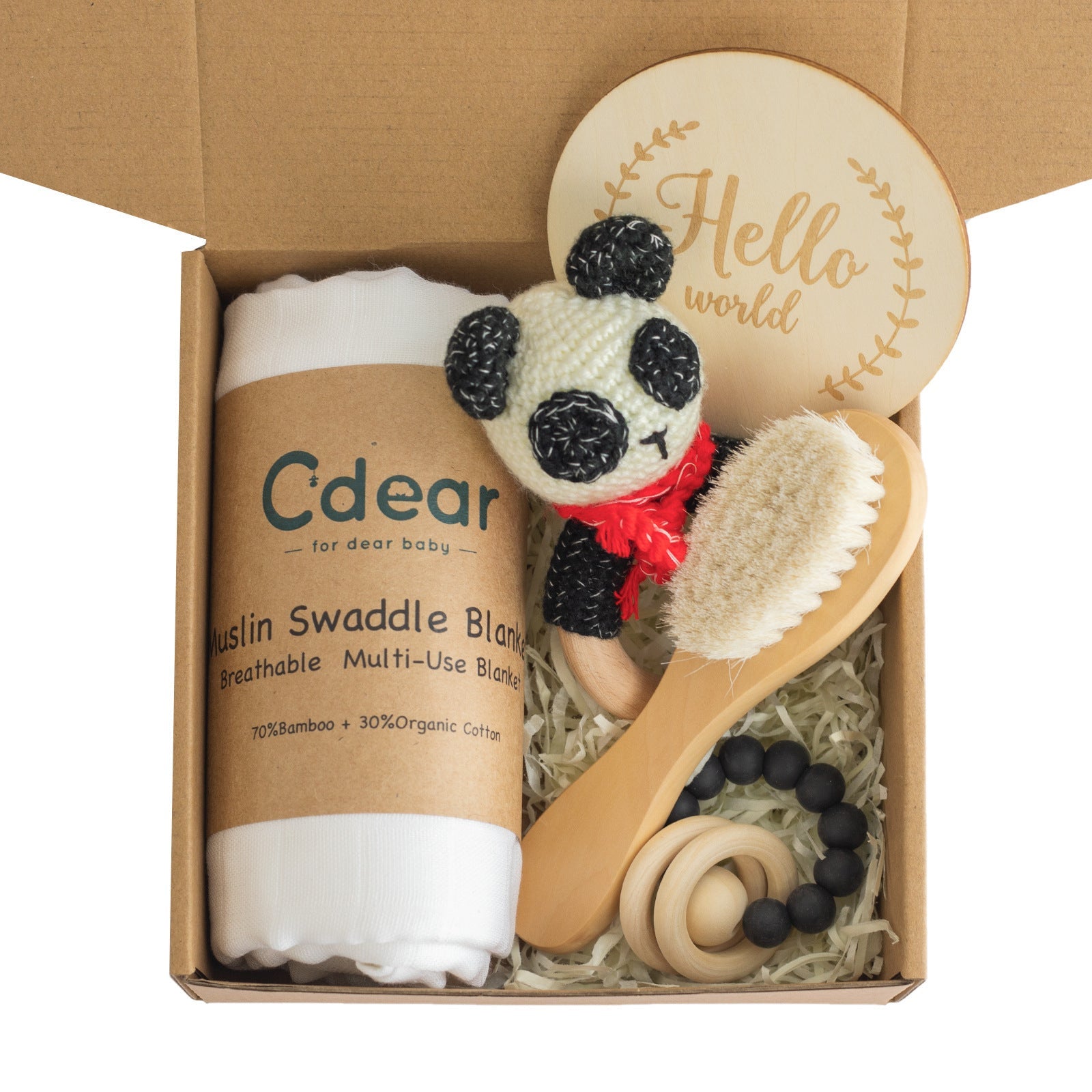 Baby Teething Toy Gift Set – Soothing Teether and Sensory Development Kit