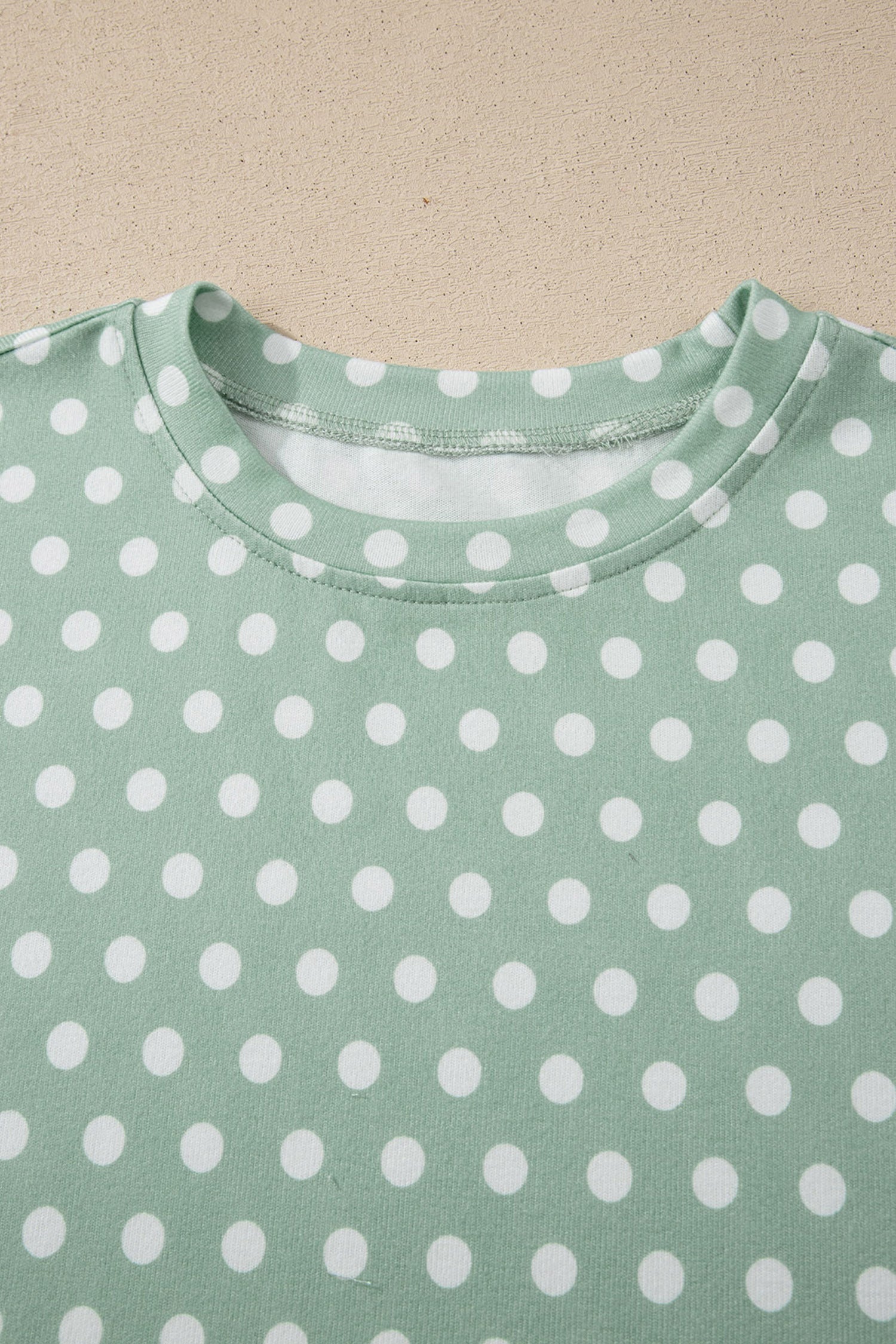 Polka Dot Short Sleeve Top & Shorts Set
