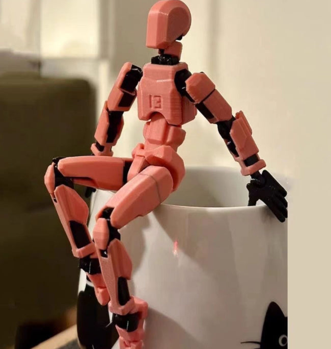 Movable Shapeshift Robot 2.0 – 3D Printed Action Model Toy