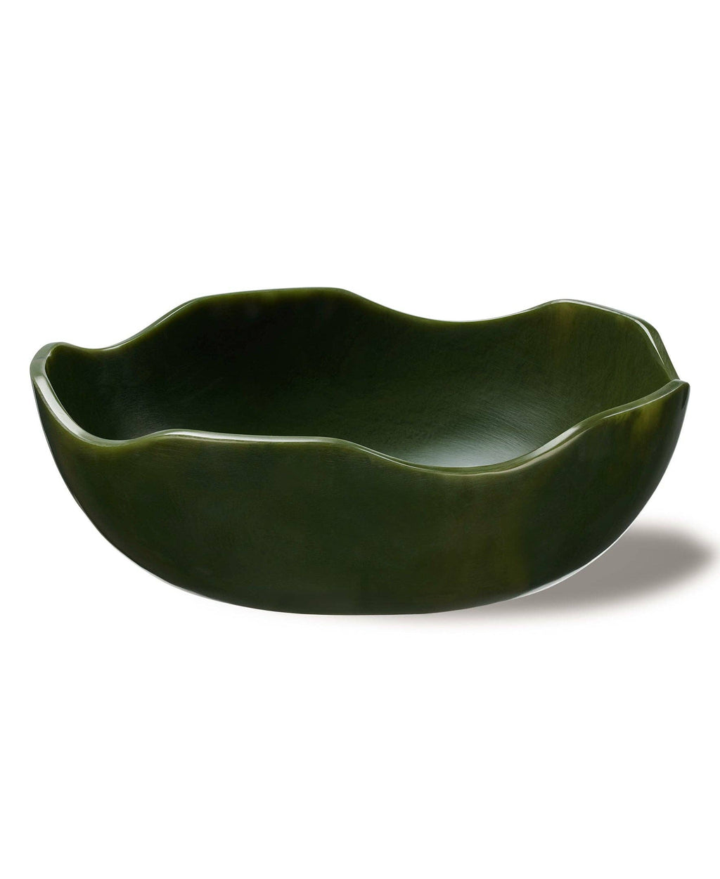 Wavy Resin Bowl: Purple / Large 13'' X 4''