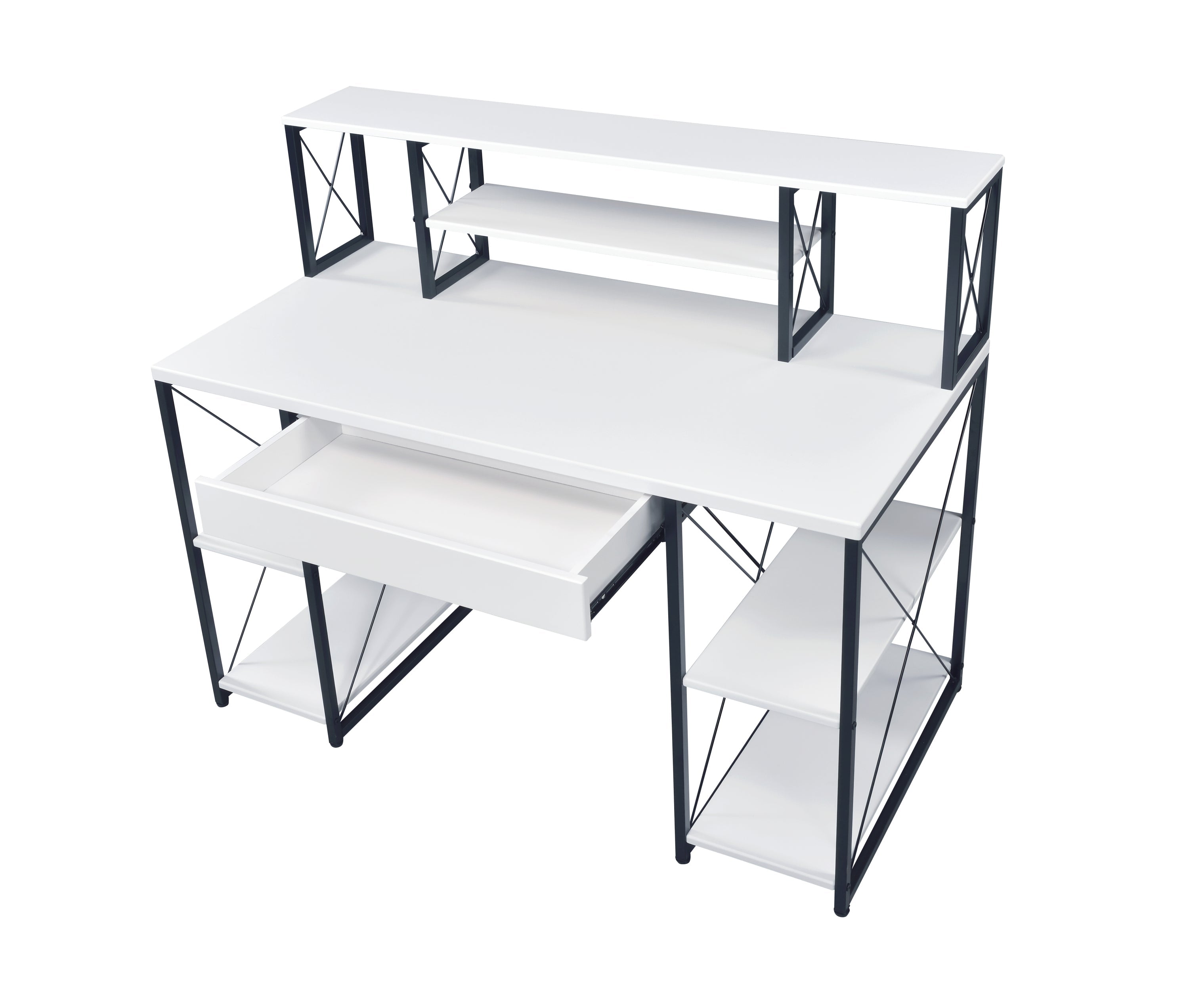 Amiel All Purpose White Finish Writing Desk
