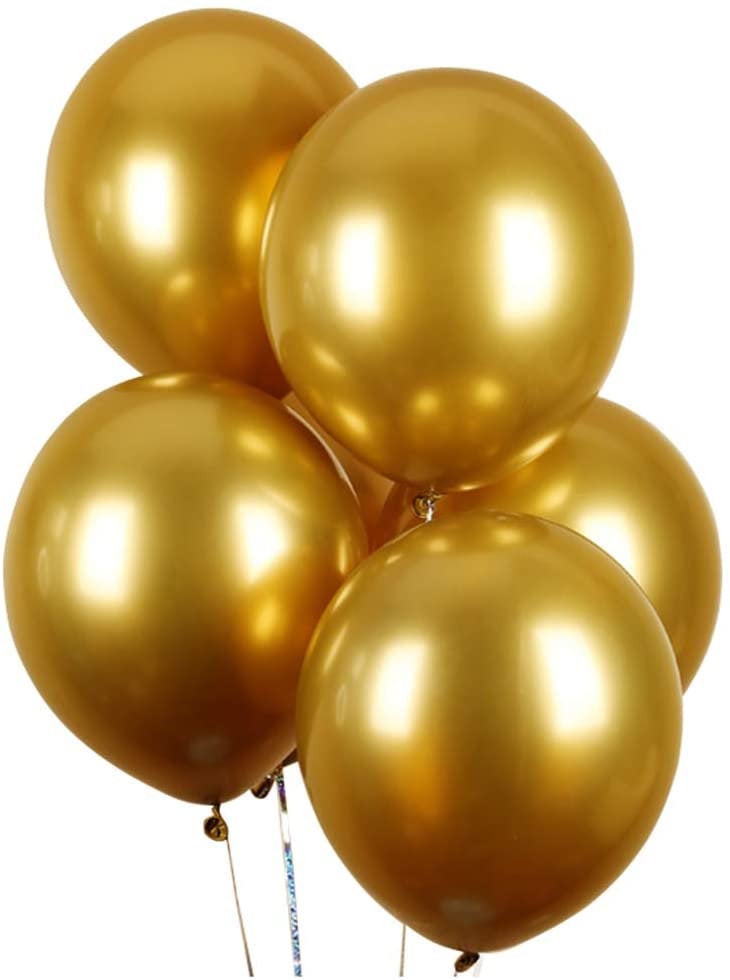 Pastel Blue, Gold & White Balloon Garland Kit