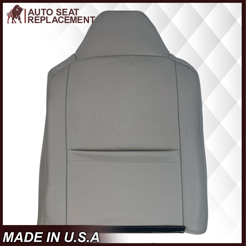 2008-2010 Ford F-250 F-350 F-450 F-550 Lariat Seat Cover in Medium Stone Gray: Choose From Variants