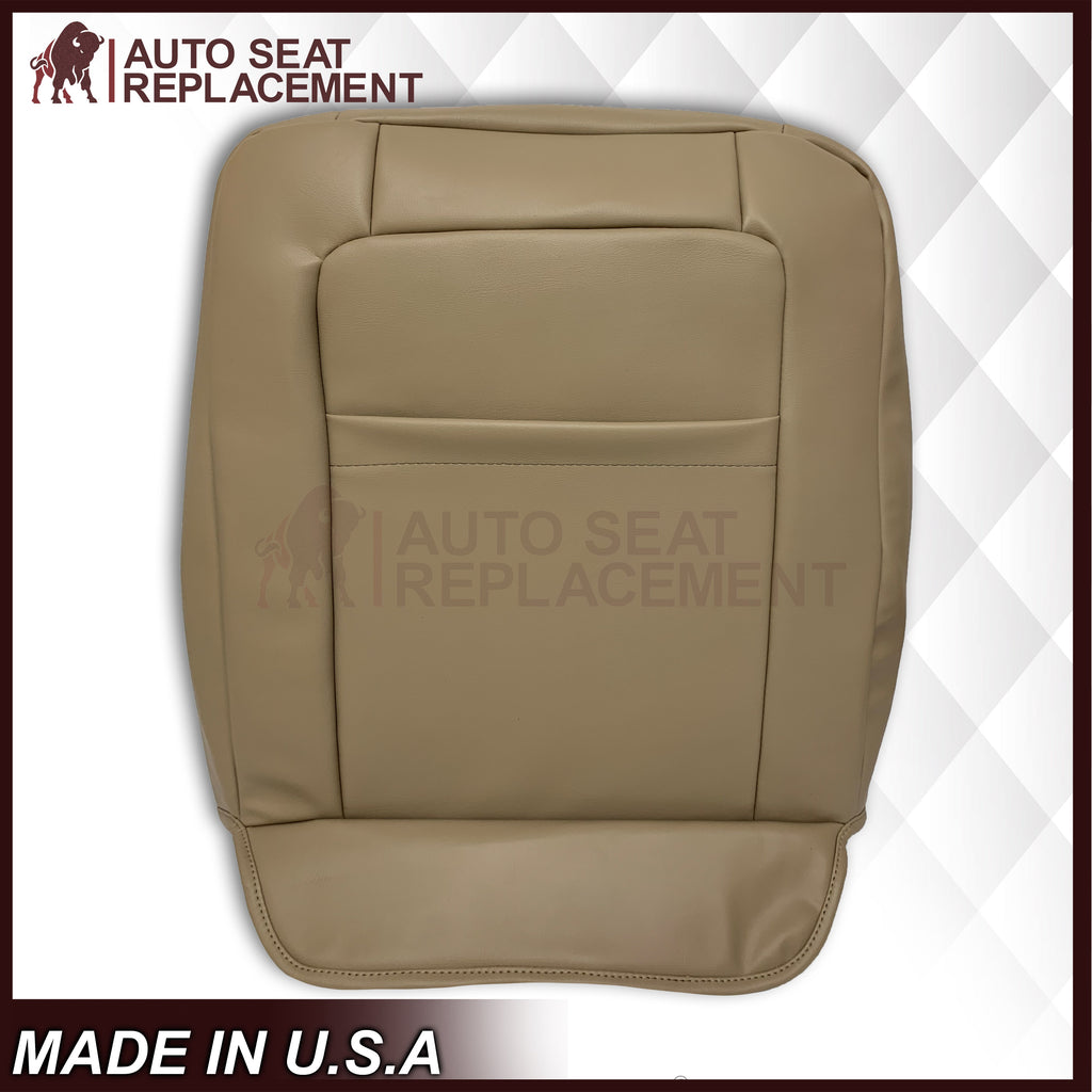 2005 2006 Lincoln Navigator Replacement Seat Covers in Camel Tan: Choose Genuine Leather or Vinyl