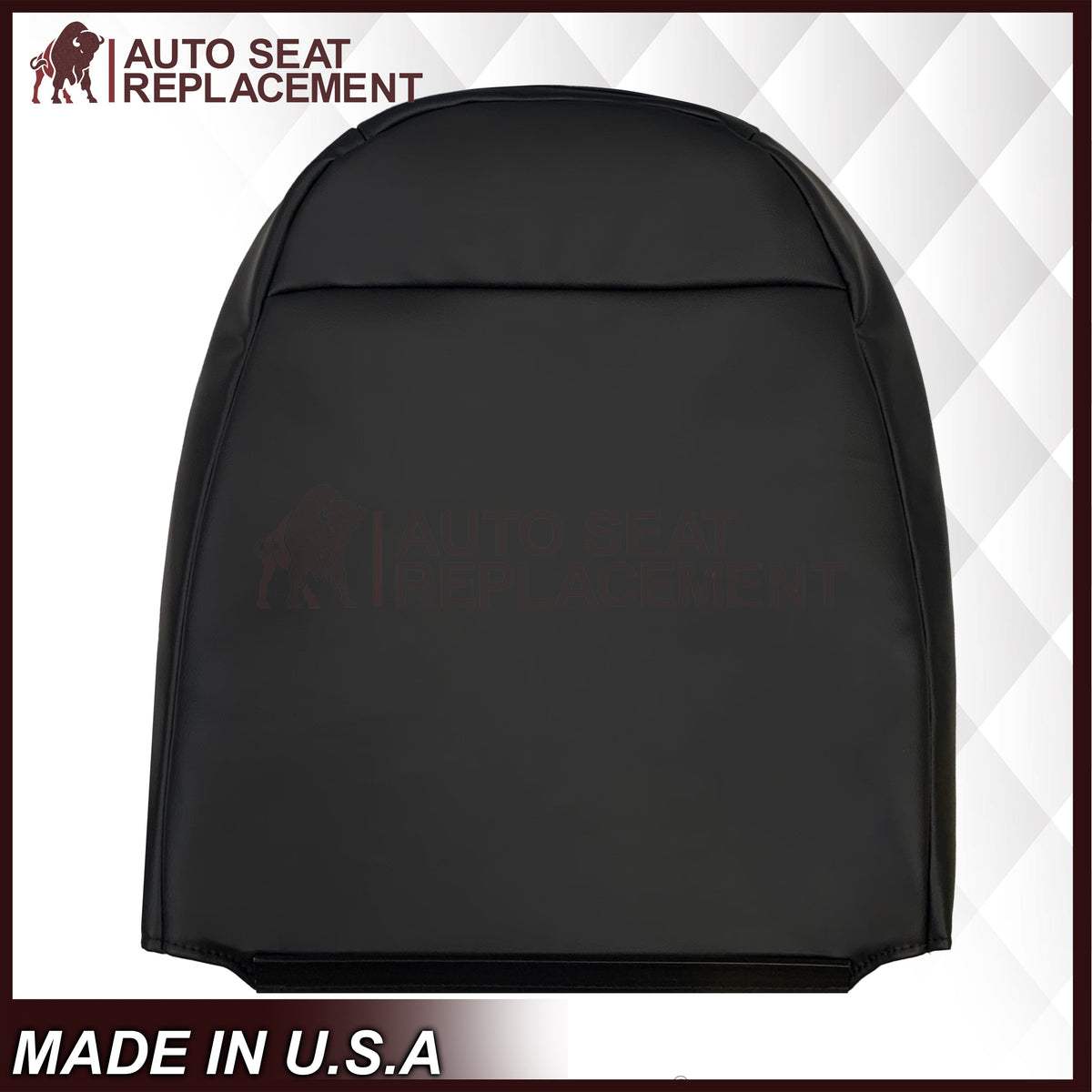 1999-2004 Ford Mustang V6 Replacement Seat Cover in Ebony Black: Choose From Variation