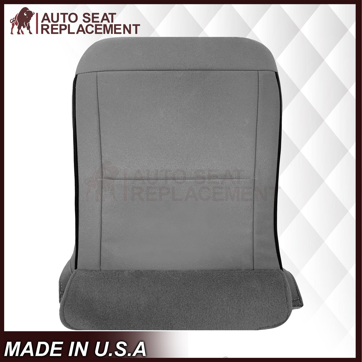 2014-2019 Chevy Silverado LS LT Z71 Replacement Cloth Seat Cover: Gray