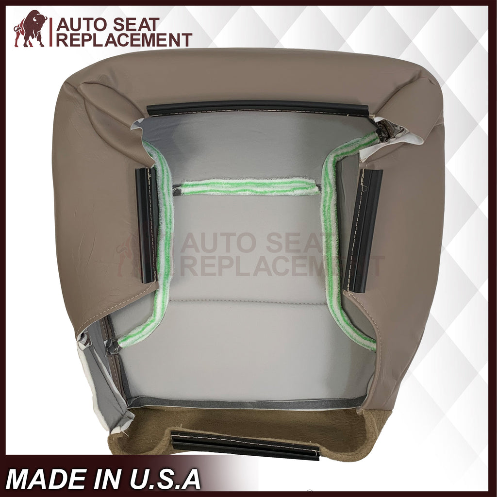 1992 - 1996 Ford Bronco Eddie Bauer Synthetic Leather Seat Cover In Mocha Tan