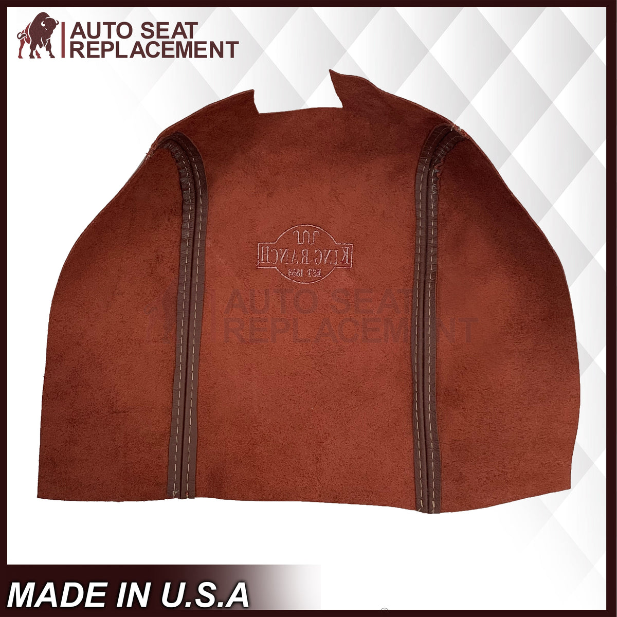 2007 - 2014  Ford Expedition Eddie Bauer Center Console Armrest Lid Cover In King Ranch Leather