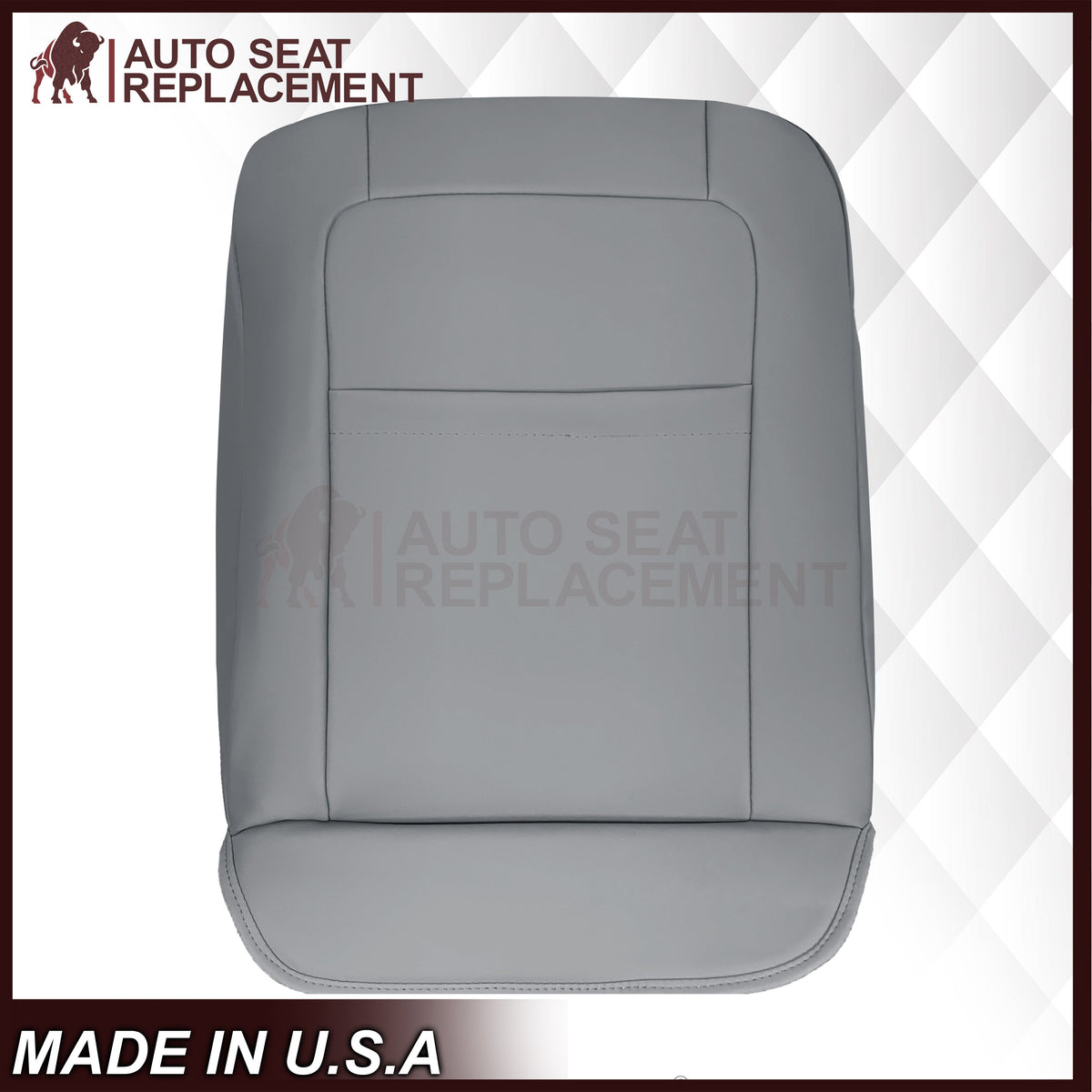 2003 2004 Lincoln Navigator Replacement Seat Covers in Gray: Choose Genuine Leather or Vinyl