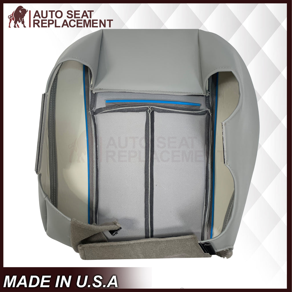 2005-2009 Chevrolet Trailblazer EXT LT Leather Replacement Seat Cover Gray