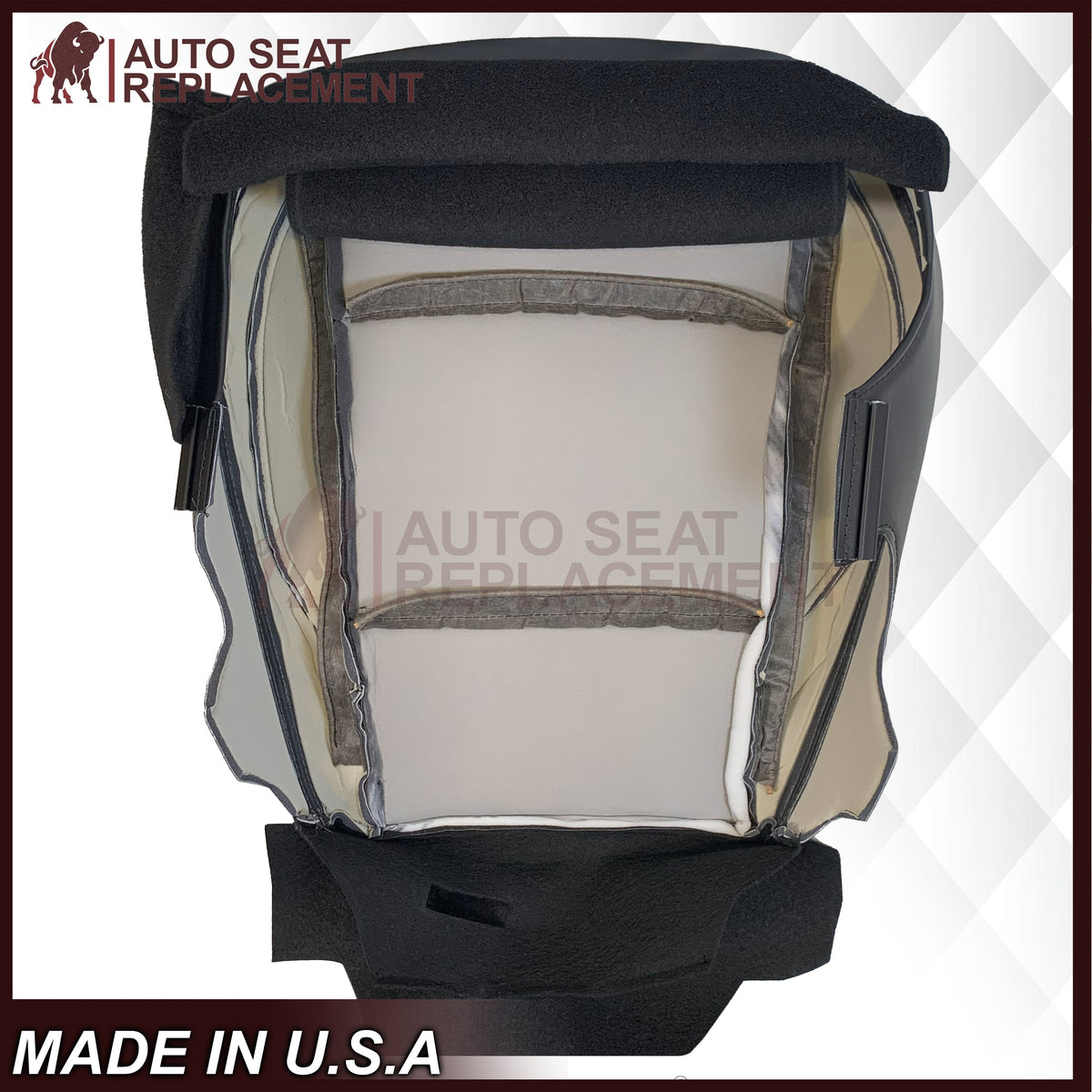 2015-2019 Subaru Outback LIMITED Replacement Leather Seat Covers: Perforated, Black