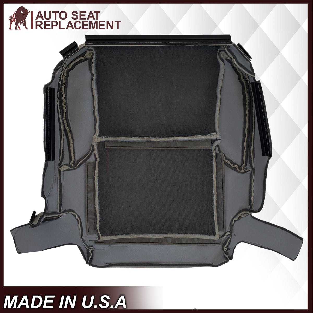 2010-2013 Lexus GX460 Replacement Perforated Synthetic Leather Seat Cover: Dark Tan Perforated