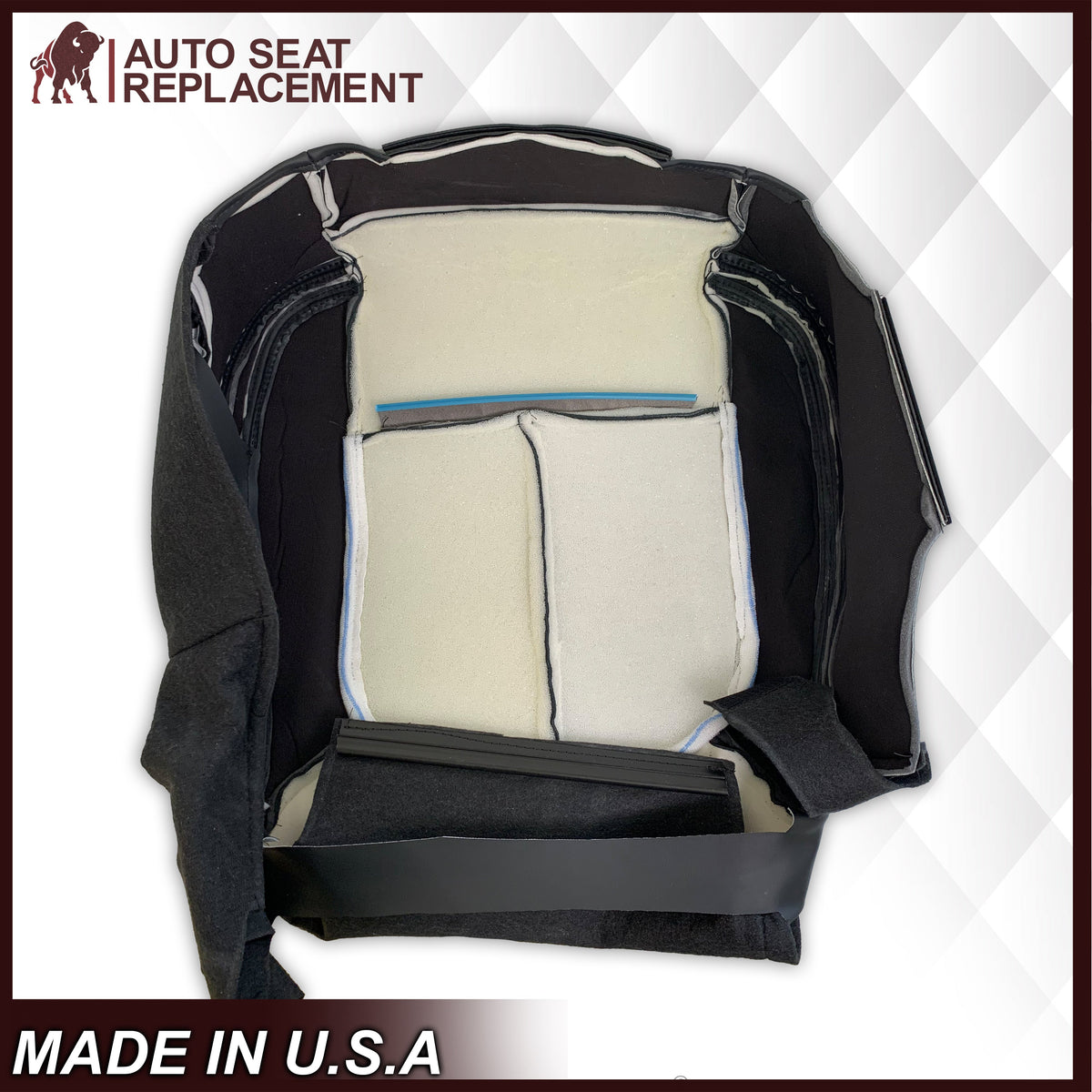 2009 - 2014 Ford F-150 PLATINUM EDITION Perforated Genuine Leather or Synthetic Leather Seat Covers